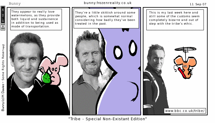 bruce parry and the tribe of three