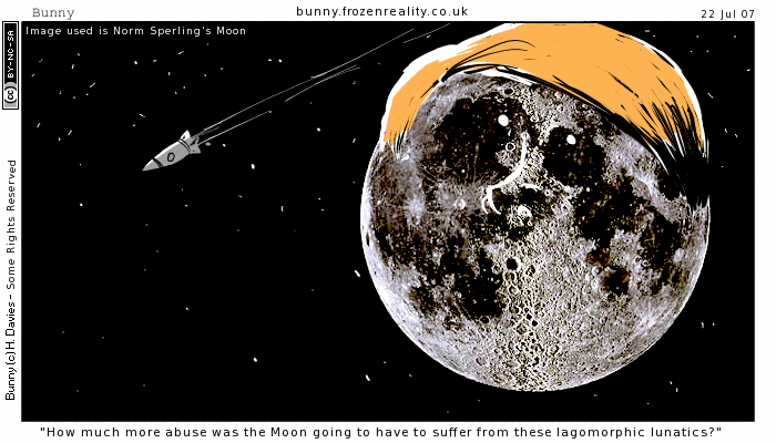 first the laser, now the ginger toupe...